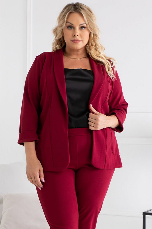 Blazer femme taille plus model 178546 Karko