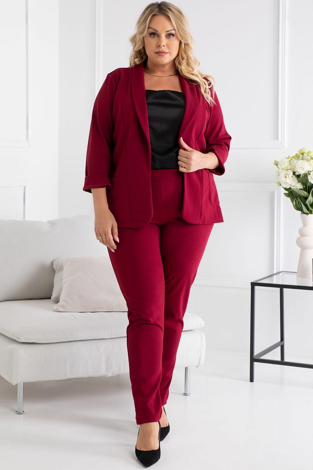 Blazer femme taille plus model 178546 Karko