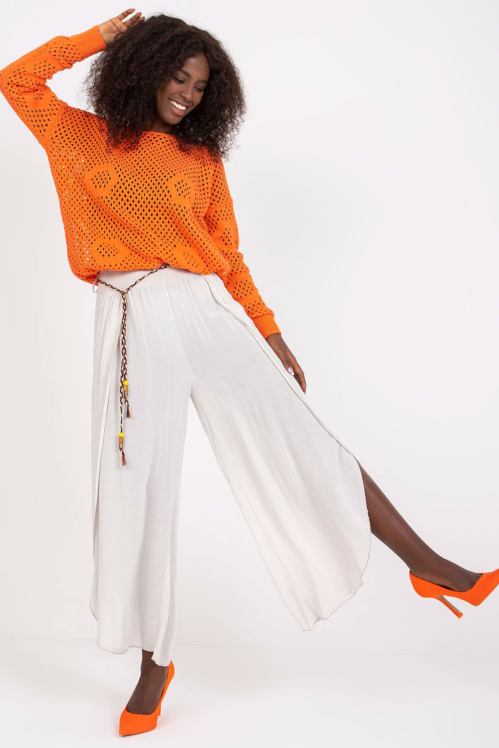  Pantalon femme model 179026 Och Bella 