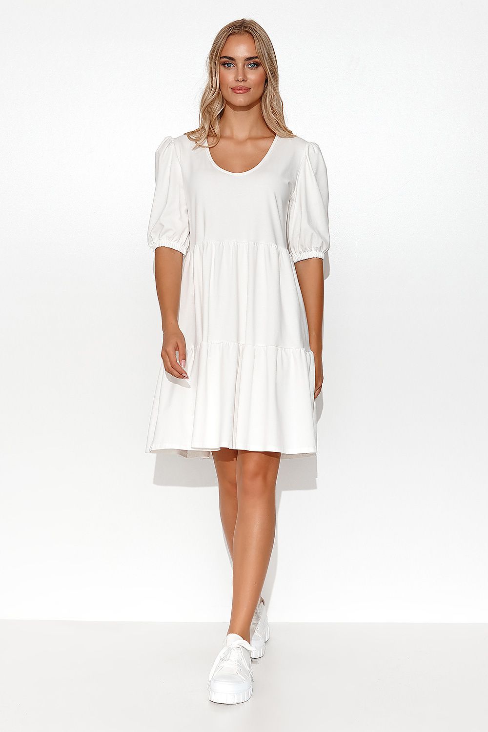 Robe de jour model 179199 Makadamia