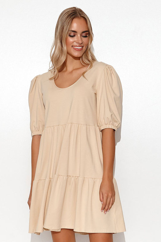 Robe de jour model 179200 Makadamia