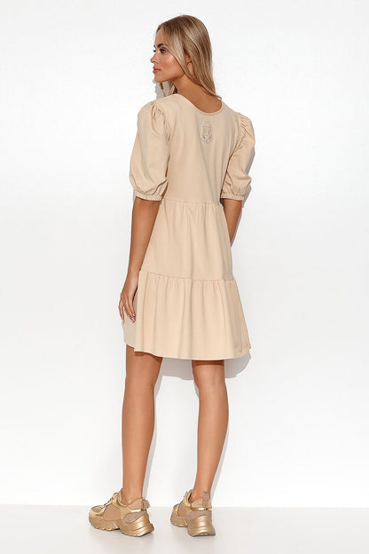 Robe de jour model 179200 Makadamia