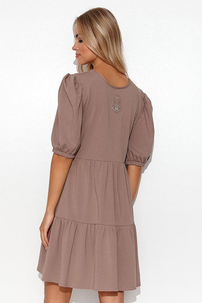 Robe de jour model 179201 Makadamia