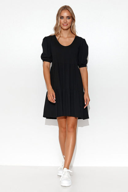 Robe de jour model 179202 Makadamia