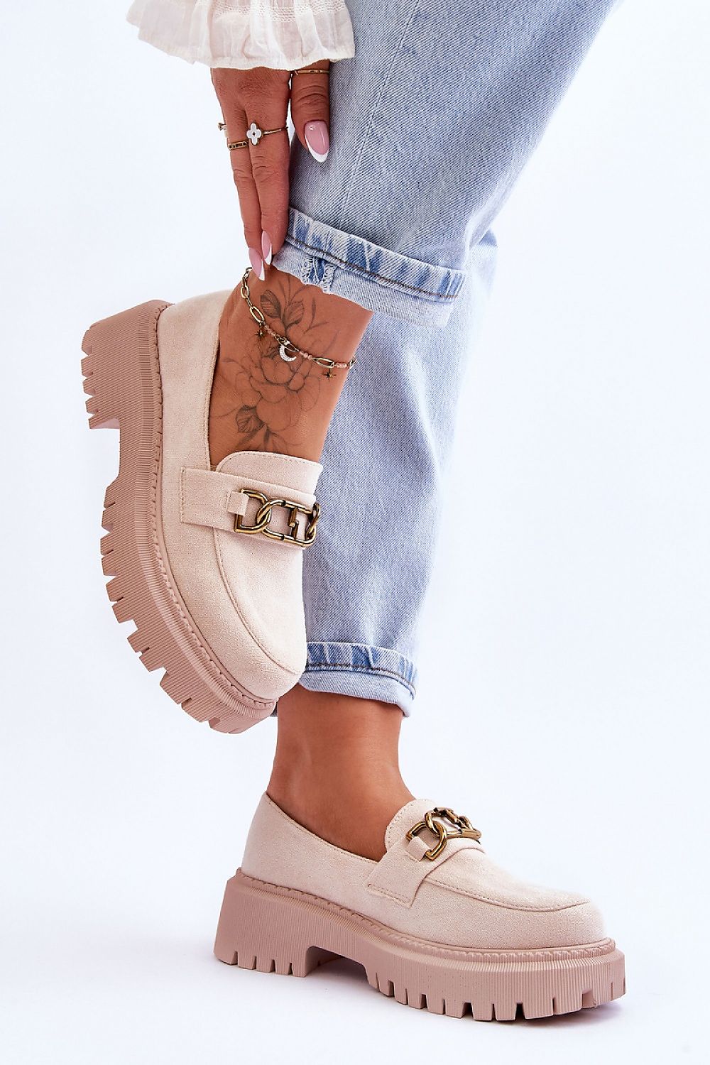 Moccasins model 180104 Step in style