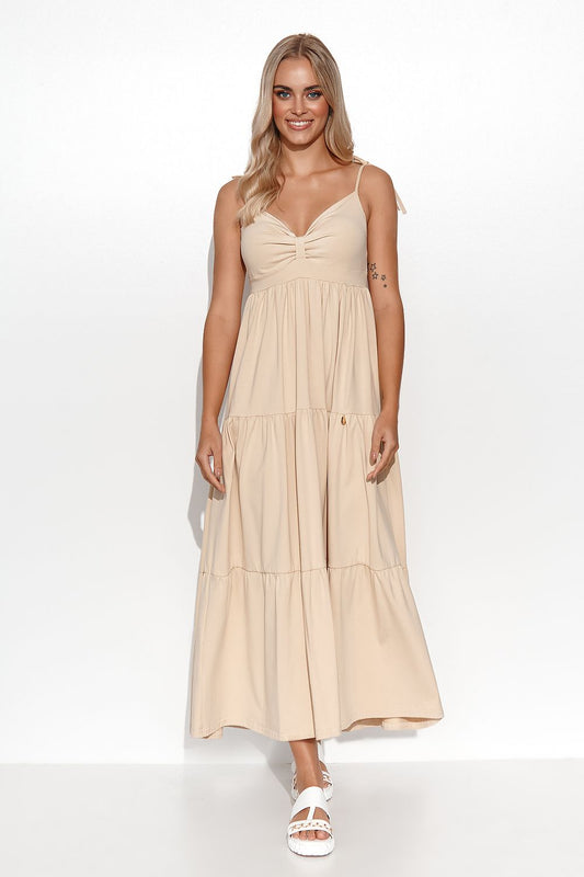 Robe de jour model 180630 Makadamia