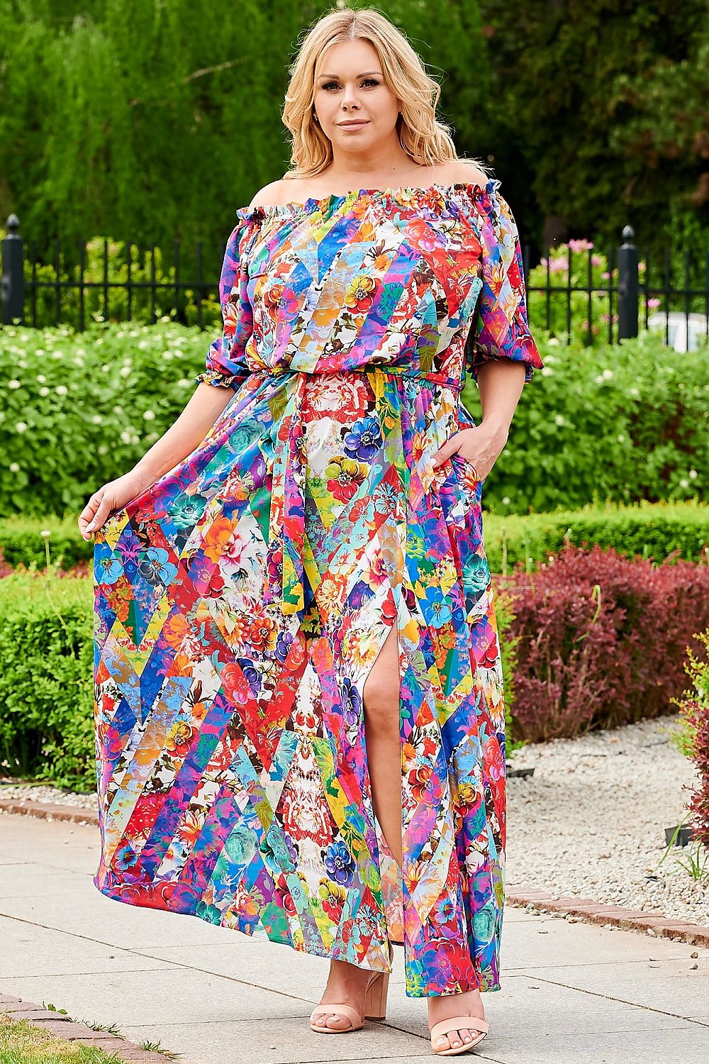 Plus size Robe model 182175 Karko