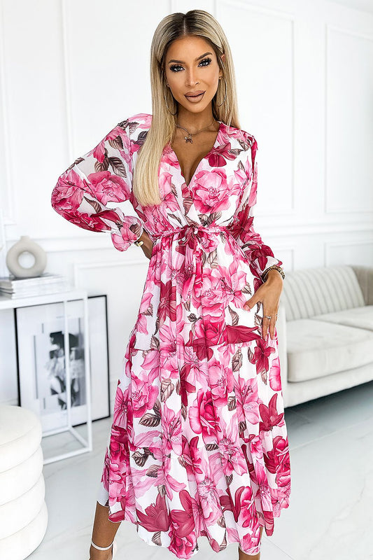 Robe de cocktail model 182505 Numoco