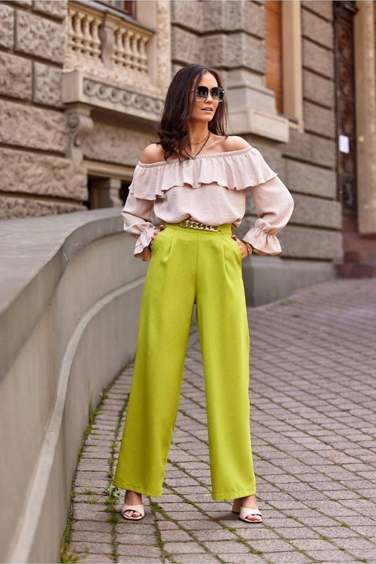 Pantalon long model 182637 Roco Fashion