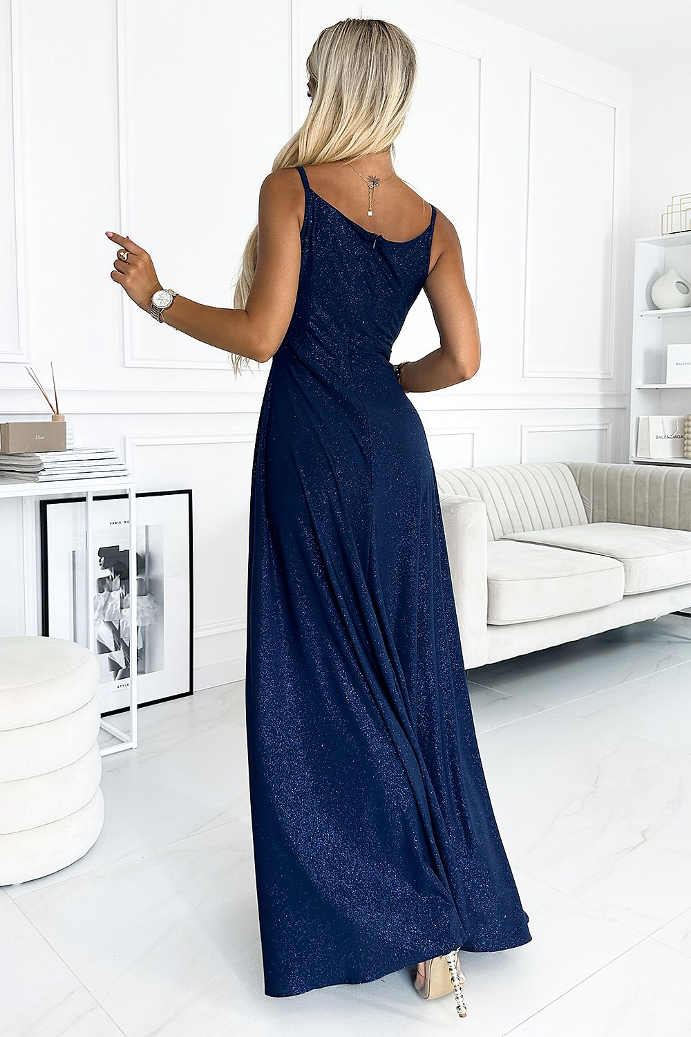 Robe longue model 183704 Numoco