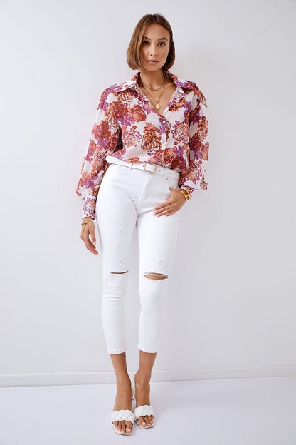 Chemise manche longue model 183790 Fasardi