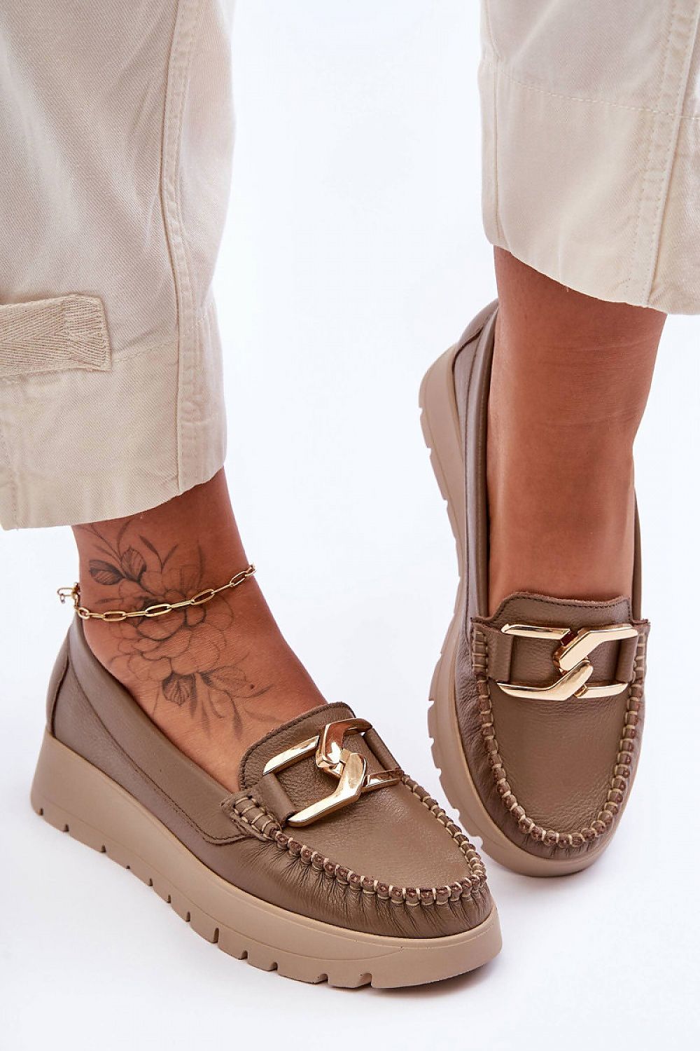 Moccasins model 184005 Step in style