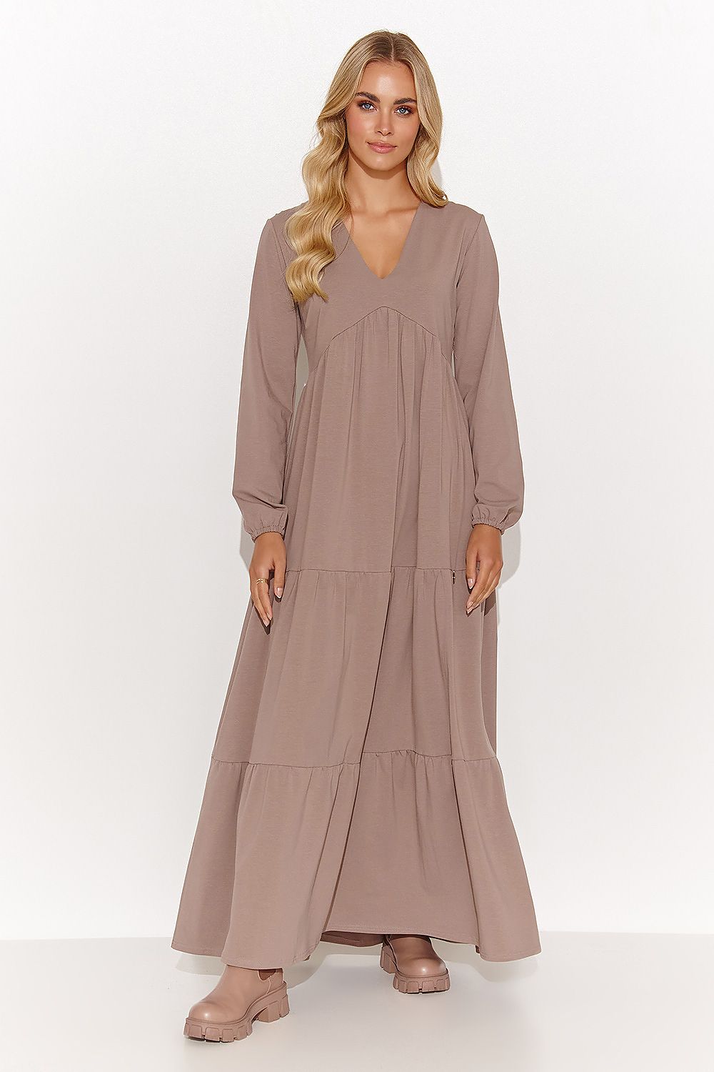 Robe de jour model 184384 Makadamia