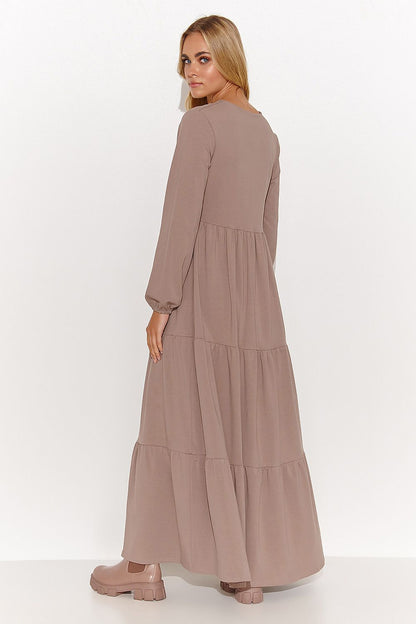 Robe de jour model 184384 Makadamia