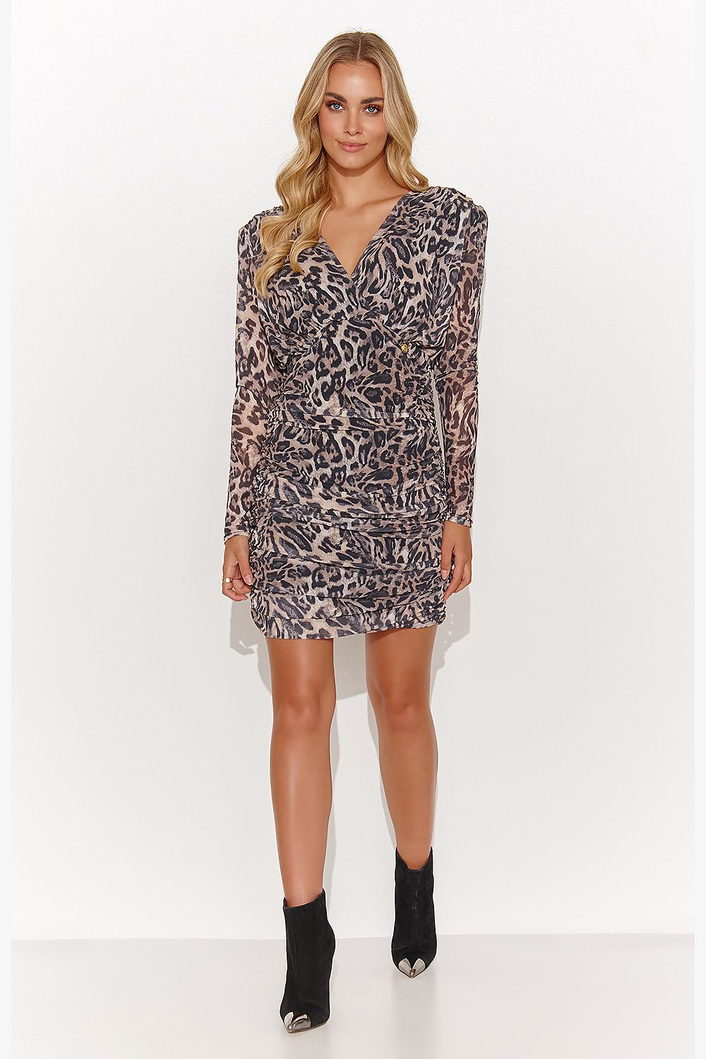 Robe de jour model 184811 Makadamia