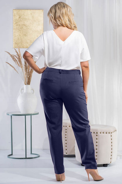 Pantalon taille plus model 184893 Karko