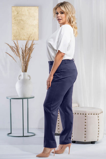 Pantalon taille plus model 184893 Karko