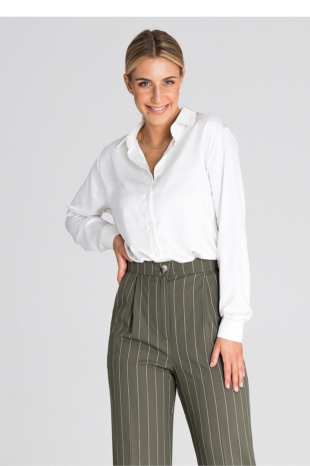Chemise manche longue model 185067 Figl