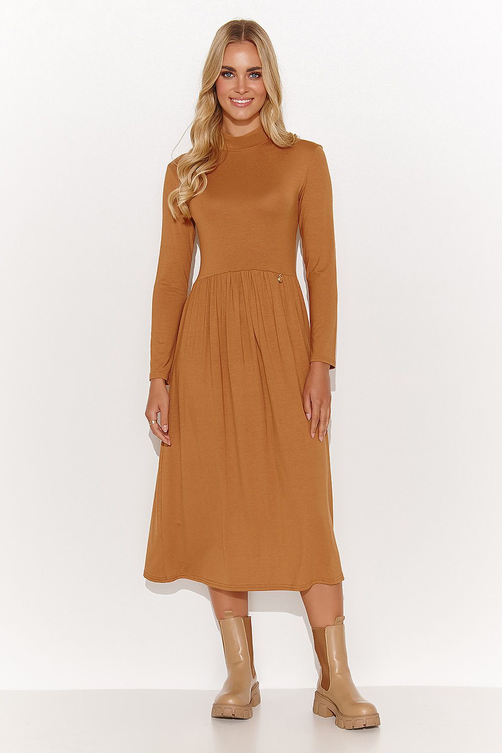 Robe de jour model 185230 Makadamia