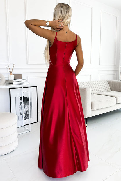 Robe longue model 186315 Numoco