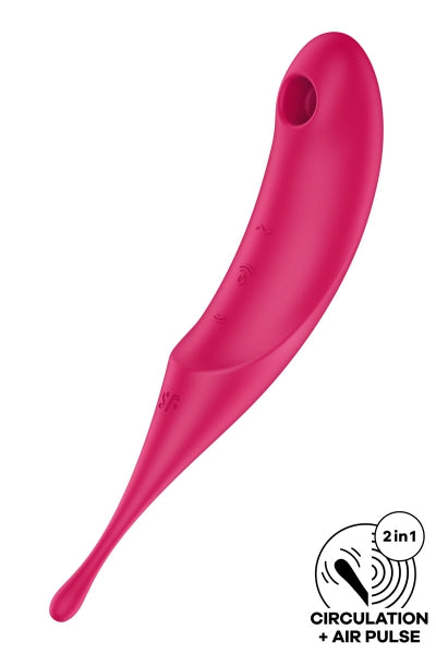 stimulateur Twirling Pro rouge - Satisfyer