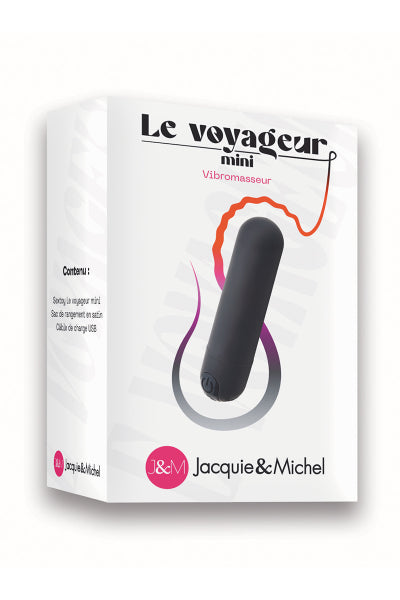 Vibro rechargeable Le voyageur Mini - Jacquie et Michel