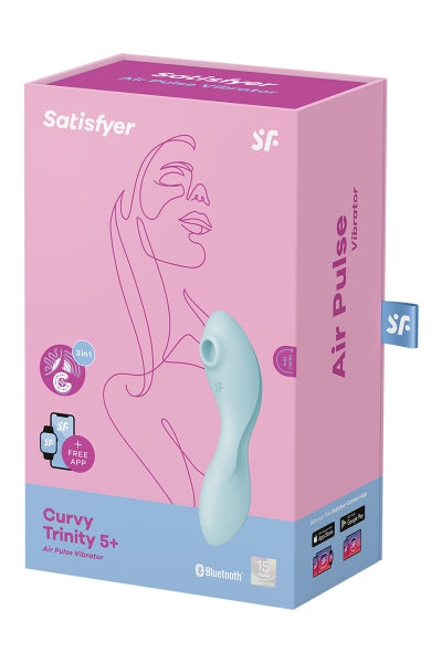 Curvy Trinity 5+ bleu - Satisfyer