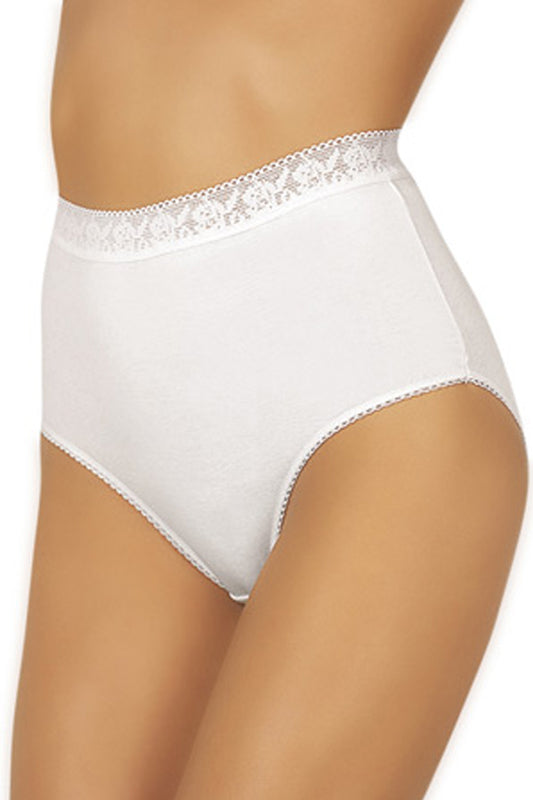 Culottes Taille Haute en Blanc: Confort & Simplicité XXL