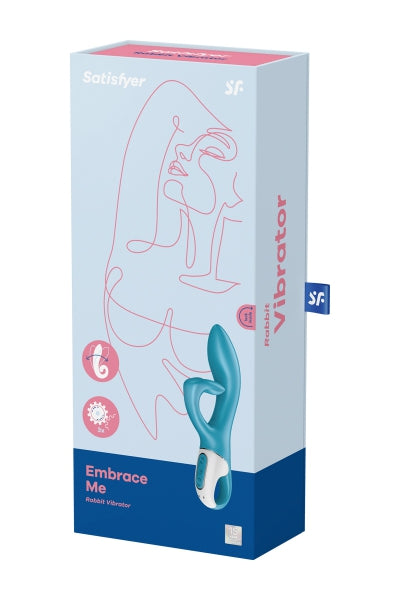 Vibro Rabbit Embrace Me Bleu - Satisfyer