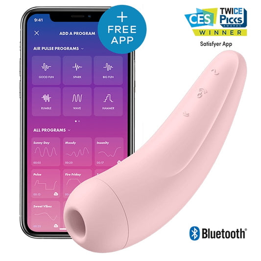 Satisfyer Curvy 2+ Stimulateur Clitoridien Connecté